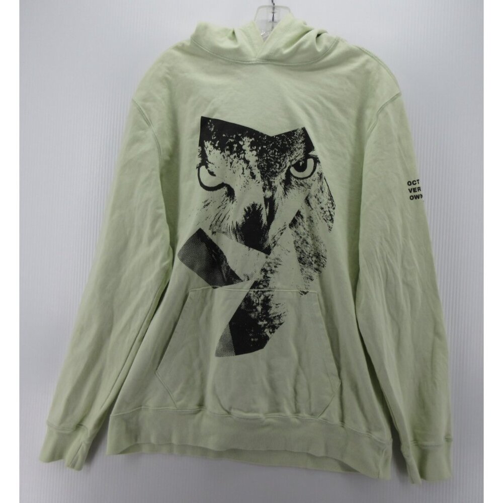 Octobers Very Own OVO Sweatshirt Large Hoodie Owl Graphic Pullover